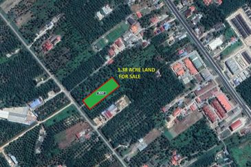 Tanah NON BUMI luas 1.38 ekar di Assam Jawa, Mukim Api-Api, Kuala Selangor 