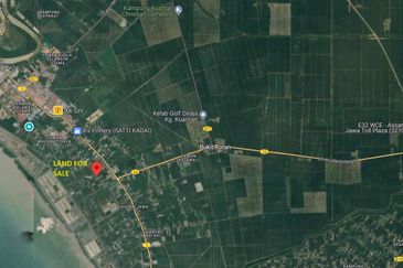 Tanah NON BUMI luas 1.38 ekar di Assam Jawa, Mukim Api-Api, Kuala Selangor 