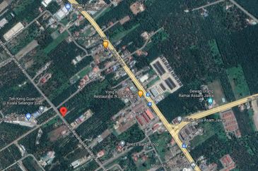 Tanah NON BUMI luas 1.38 ekar di Assam Jawa, Mukim Api-Api, Kuala Selangor 