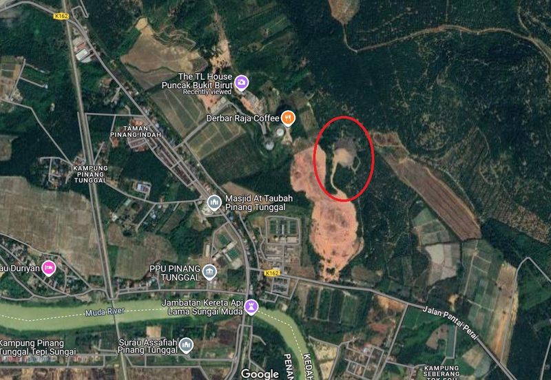 PINANG TUNGGAL SG PETANI AGRI LAND 16 ACRE FREEHOLD WITH RESIDENTIAL ZONNING