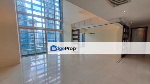 Dua Residency Duplex in Move in conditon for rent unit on high floor with Private Lift, Kuala Lumpur, KLCC