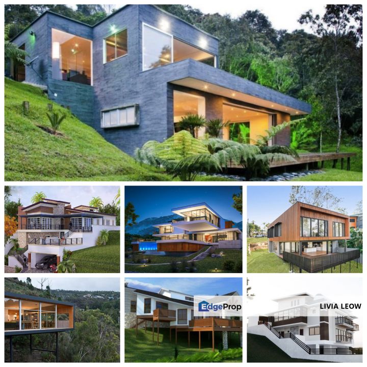 For sale - Bungalow land facing Golf course and French Village with 2 road access at Berjaya Bukit Tinggi Resort , Bentong  Pahang, Pahang, Bentong