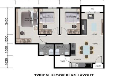 Apartment Lili Petaling (RUMAWIP)