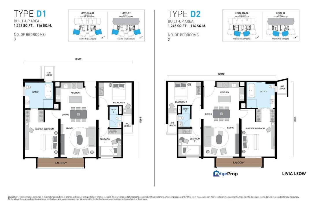 Sale -50 %Below Market Value ViiA Residences KL Eco City Kuala Lumpur - GREAT VALUE !, Kuala Lumpur, Bangsar