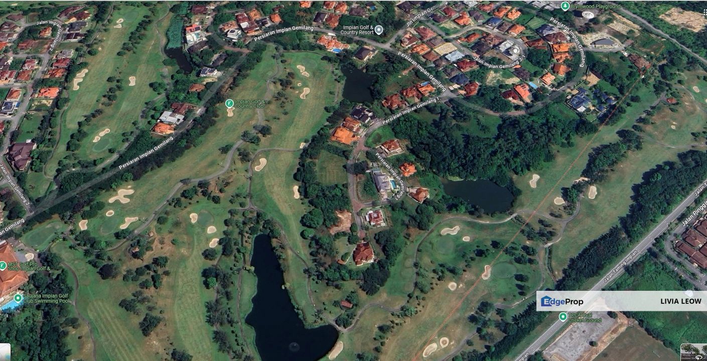 Residential Bungalow land for sale at Saujana Impian Kajang facing gold course   , Selangor, Kajang