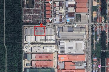 For Sale Below Market Value 2 Storey Semi-D Factory (@ Kawasan Perindustrian Meru Barat, Klang, Selangor 