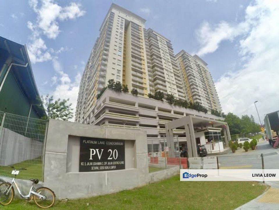 Sale -29% Below Market Value PV20 Platinum Lake Condominium,Off Jalan Genting Klang, Setapak, Kuala Lumpur, Kuala Lumpur, Setapak