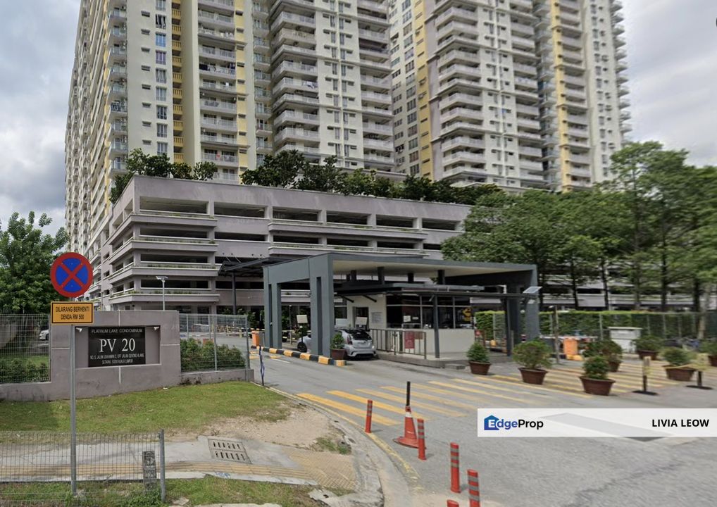 Sale -29% Below Market Value PV20 Platinum Lake Condominium,Off Jalan Genting Klang, Setapak, Kuala Lumpur, Kuala Lumpur, Setapak