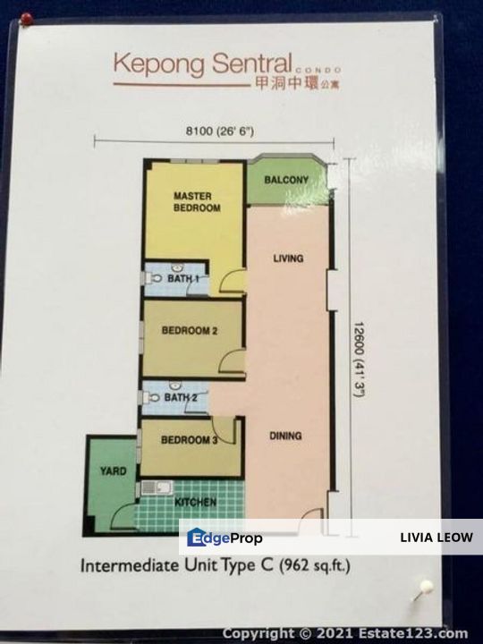 Sale Below Market Value Kepong Sentral Condominium Kepong, Kuala Lumpur, Selangor, Kepong