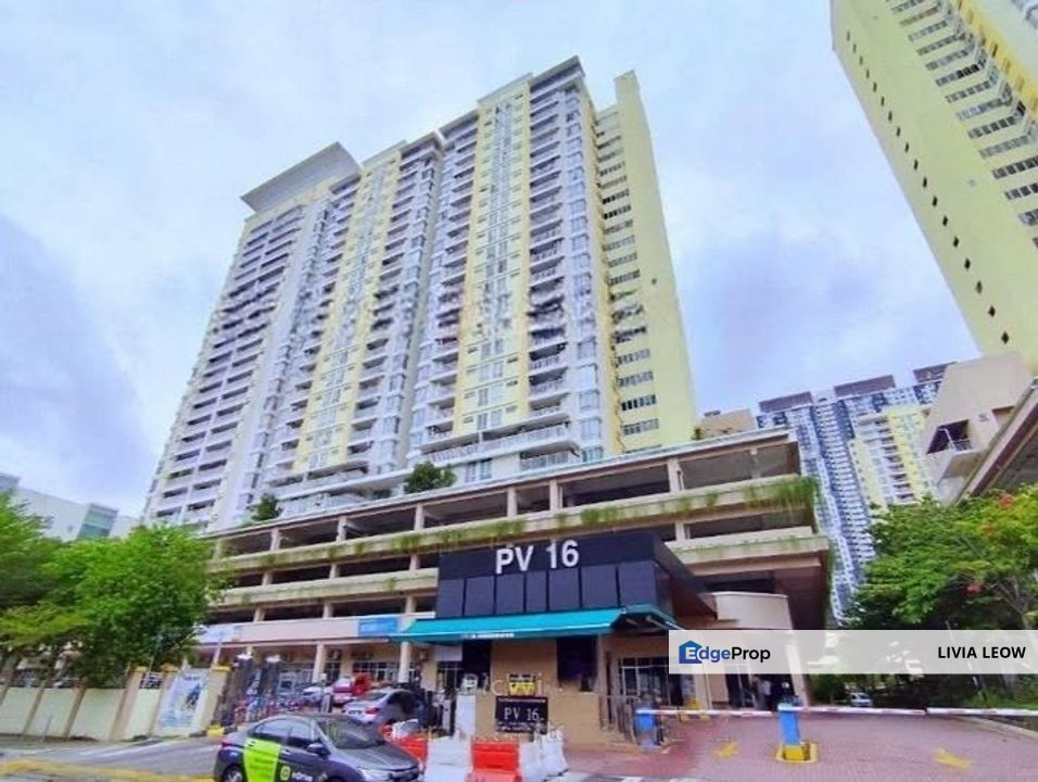 Sale -27% Below Market Value , PV 16, Platinum Lake Condominium,  Off Jalan Genting Klang, Setapak, Kuala Lumpur, Kuala Lumpur, Setapak
