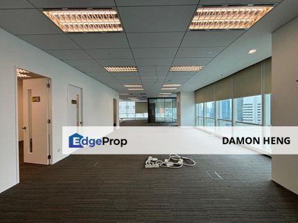 Rent Office Menara Hap Seng 2 KLCC 4602sf NFurnished Near Paviliom KL, Kuala Lumpur, KL City