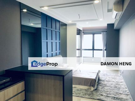 Condo Rent D'sara Sentral Sungai Buloh 400sf Furnish Studio 1CarPark MRT Kampung Selamat, Selangor, Sungai Buloh