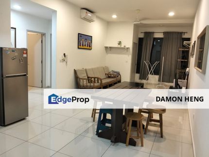 Condo Rent D'sara Sentral Sungai Buloh 1190sf Furnish 3Rooms 2CarPark MRT Kampung Selamat *Sungai Buloh Specialist Fast Sourcing Grade A Property, Selangor, Sungai Buloh