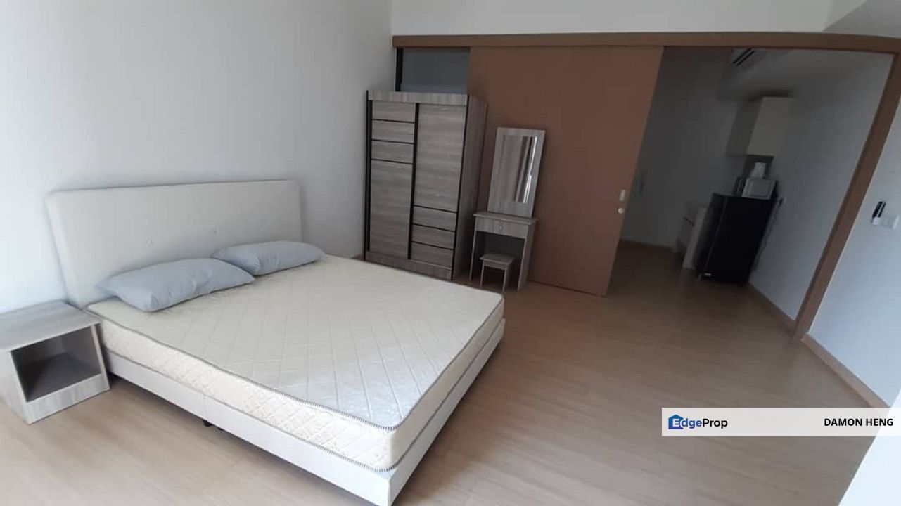 Condo Rent D'sara Sentral Sungai Buloh Studio 504sf Furnish 1CarPark MRT Kampung Selamat *Sungai Buloh Specialist Fast Sourcing Grade A Property, Selangor, Petaling Jaya