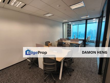 Rent Office The Exchange 106 TRX 1321sf FFurnished Near Time Square, Kuala Lumpur, KL City