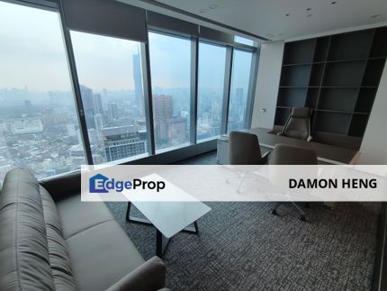 Rent Office The Exchange 106 TRX 2038sf FFurnished Near Lalaport, Kuala Lumpur, KL City