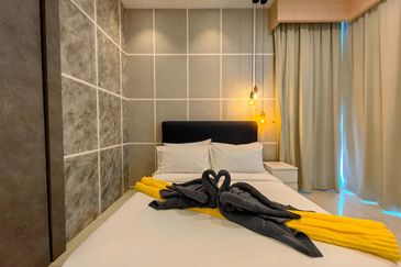 Sale Condominium The Robertson Residence Bukit Bintang 624sf FFurnished Near Lalaport