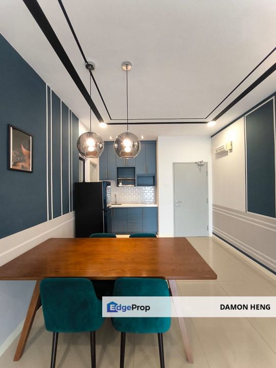 Rent Condo Residensi Rampai II Setapak 950sf Furnish 4Rooms 2CarPark Near AEON Big Wangsa Maju, Kuala Lumpur, Setapak
