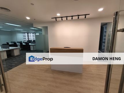 Rent Office Menara Hlx Fully Furnished KLCC 1905sf Twin Tower LRT MRT, Kuala Lumpur, KL City