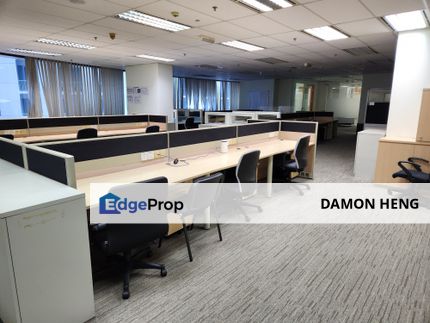 Rent Office Etiqa Twins KLCC 8302sf Fully Fitted Ready LRT Monorial, Kuala Lumpur, KLCC