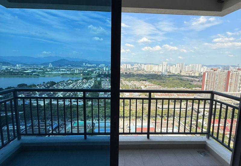 Condo Rent Baron Residence Lake City KL North 671sf Taman Wahyu PFurnish 2Rooms 1CarPark