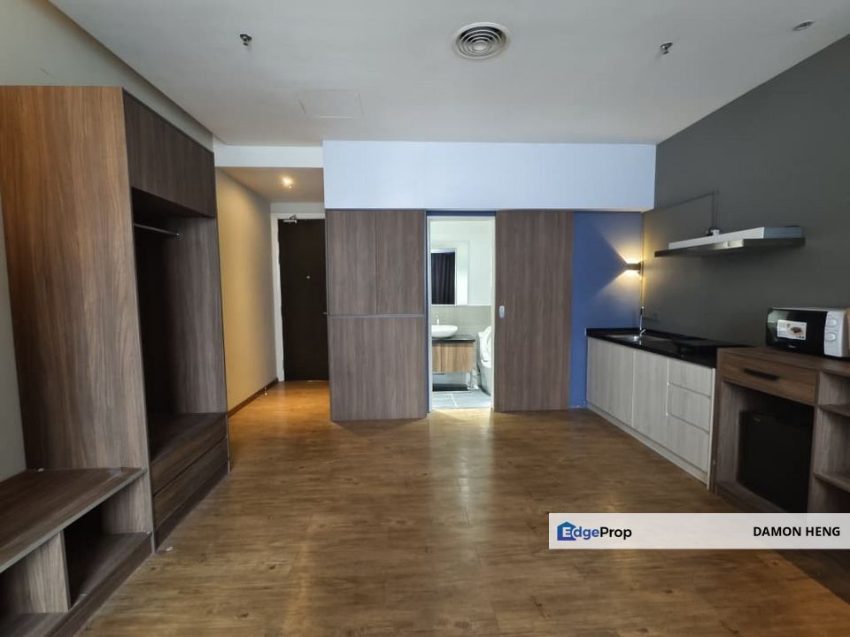 Condo Rent Bangsar Trade Center Hotel 500sf Studio Furnish LRT Kerinchi, Kuala Lumpur, Bangsar