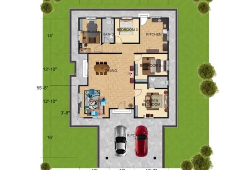 SRI MELAWI @ BACHOK TANAH LUAS BANGLO SETINGKAT