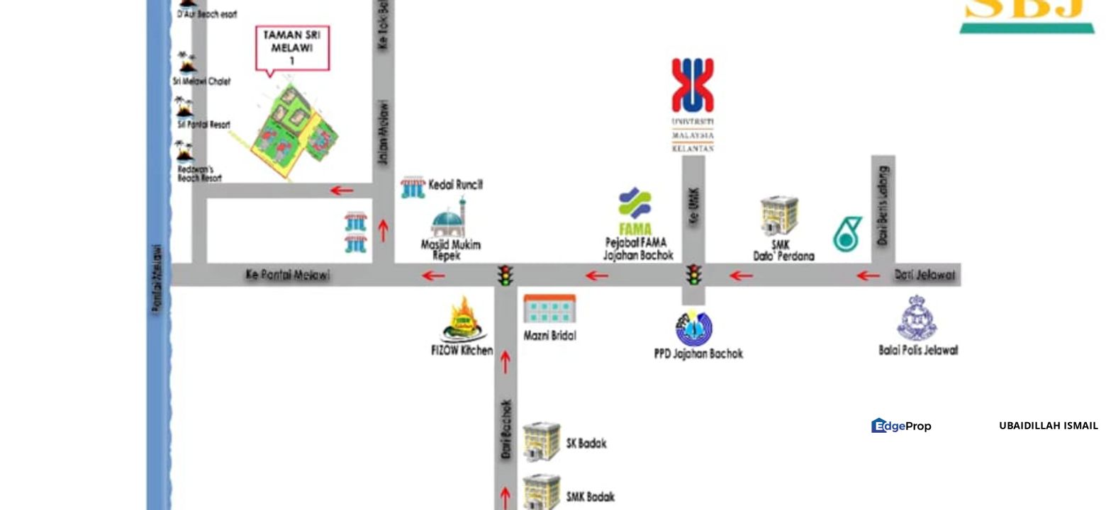 SRI MELAWI @ BACHOK TANAH LUAS BANGLO SETINGKAT, Kelantan, Bachok