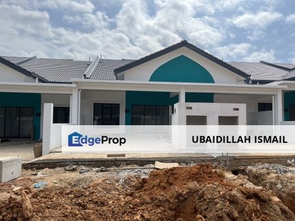 Rumah Baru Teres Satu Tingkat Untuk Dijual Gelanggi Perdana Jerantut, Pahang, Jerantut