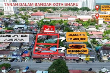 Tanah Lot Banglo Besar dalam Bandar Kota Bharu