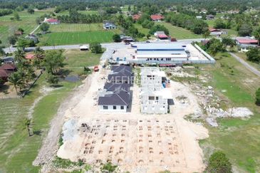 Rumah Semi-D Setingkat Design Moden Taman Lestari Perdana Kandis Bachok