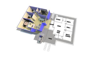 Rumah Semi-D Setingkat Design Moden Taman Lestari Perdana Kandis Bachok