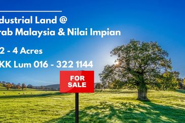 Nilai Land & Factory For Sale