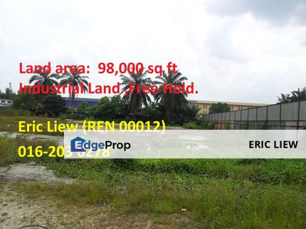 2.25 Acres (98,010 sq ft) Industrial Land at Jalan Bukit Rimau/ Jalan Bukit Kemuning for RENT, Selangor, Shah Alam