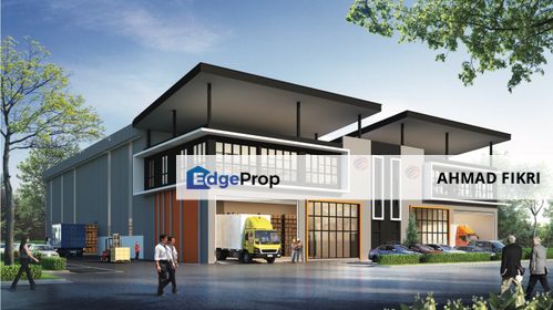 NEW LAUNCHING 76x250 SEMI DETACHED FACTORY JENJAROM SELANGOR, Selangor, Jenjarom