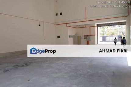 Semi-Detached Factory at Semenyih Hi-Tech 7 Industrial Park, Selangor, Semenyih