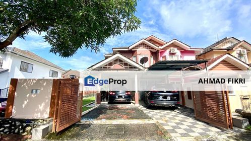 [ END LOT WITH LAND ] Double Storey End Lot Jalan Akuamarin Seksyen 7, Shah Alam, Selangor, Shah Alam