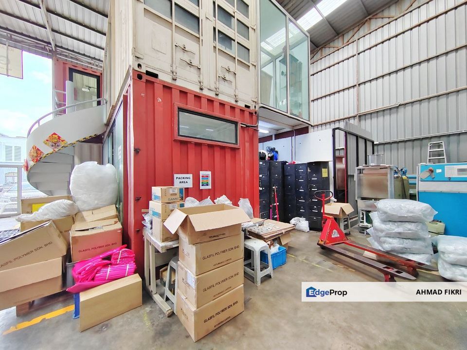 Semi Detached Factory at Taman Taming Jaya Balakong Selangor, Selangor, Balakong