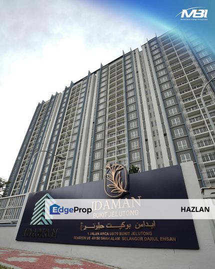 Fire Sale !! Apartment Idaman Bukit Jelutong, Seksyen U8 , Shah Alam, 2524Oct, Selangor, Klang