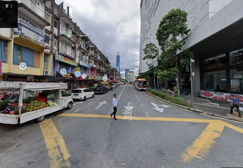 KL City Centre Pudu Freehold Big 4 Storey Corner Shop-Office 19548sf Near Kenanga Wholesale City Mall (KWC)