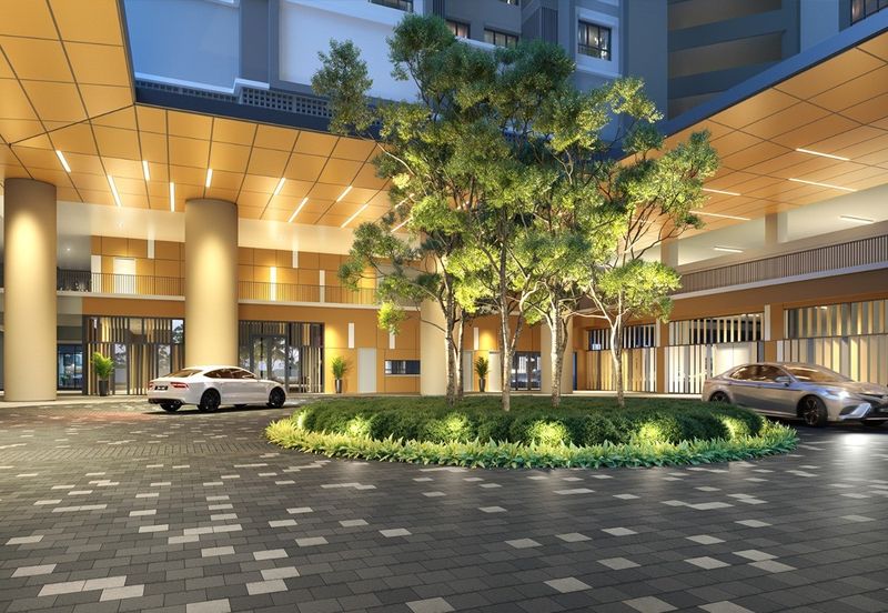 Jalan Impian Mahkota, Kampung Sungai Kantan