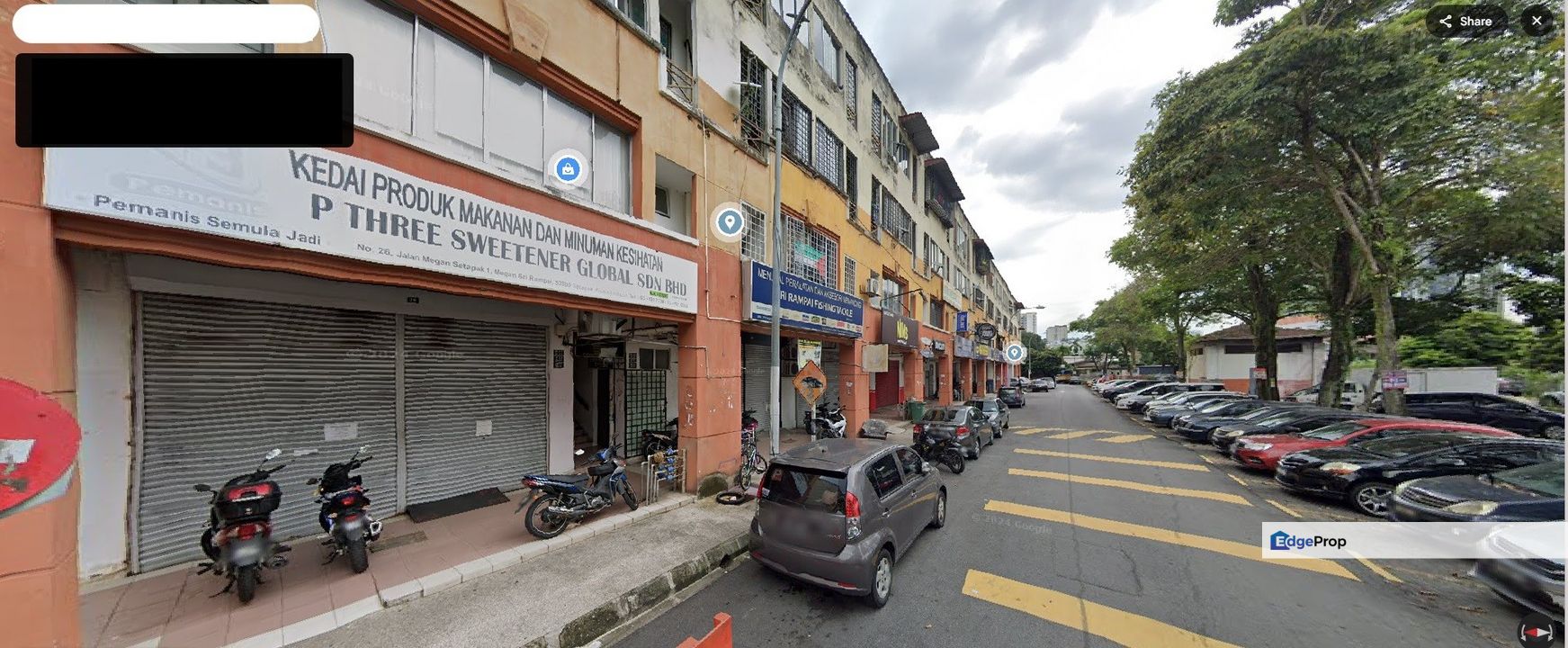 Megan Setapak 3 units 1 price (Ground Floor + Two 1st Floor Office) Nearby 99 Speedmart, Bus Stop & Opposite Lake Park, Kuala Lumpur, Setapak