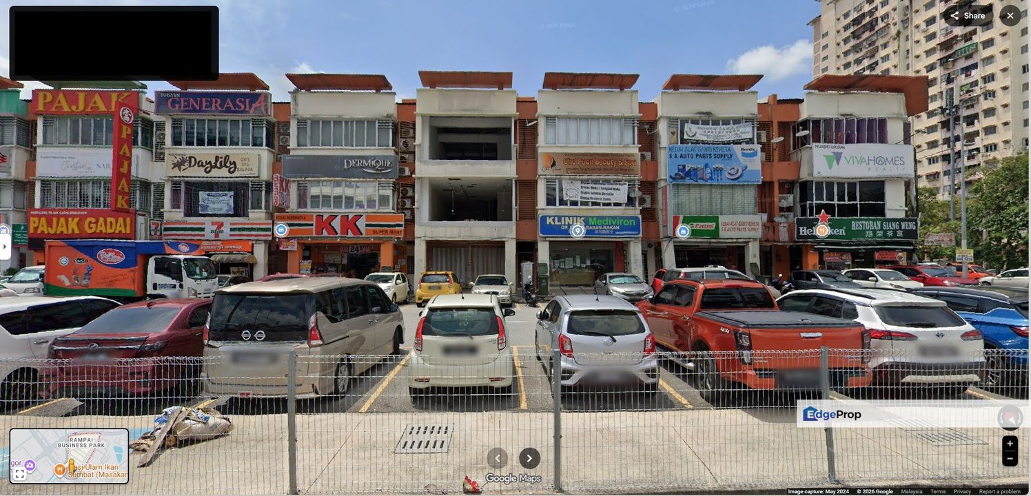 Rampai Business park Shop Facing Mainroad Easy Access Great Location, Kuala Lumpur, Setapak