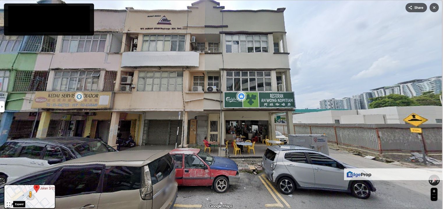 Setapak 3 Storey Shop Office Opposite PV21 & PV22 Condominium , Kuala Lumpur, Setapak
