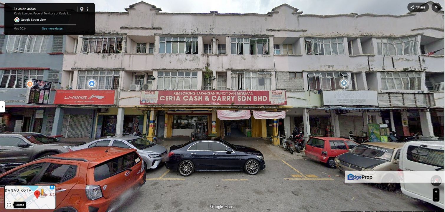Setapak 3 Storey Shop Office Opposite PV21 & PV22 Condominium , Kuala Lumpur, Setapak
