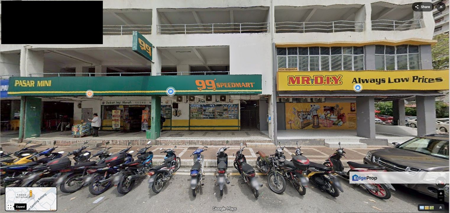 Plaza Prima Setapak Ground floor Shop Nearby 99 speedmart, Mr.Diy & KK Supermart, Surrounded by condominiums , Kuala Lumpur, Setapak