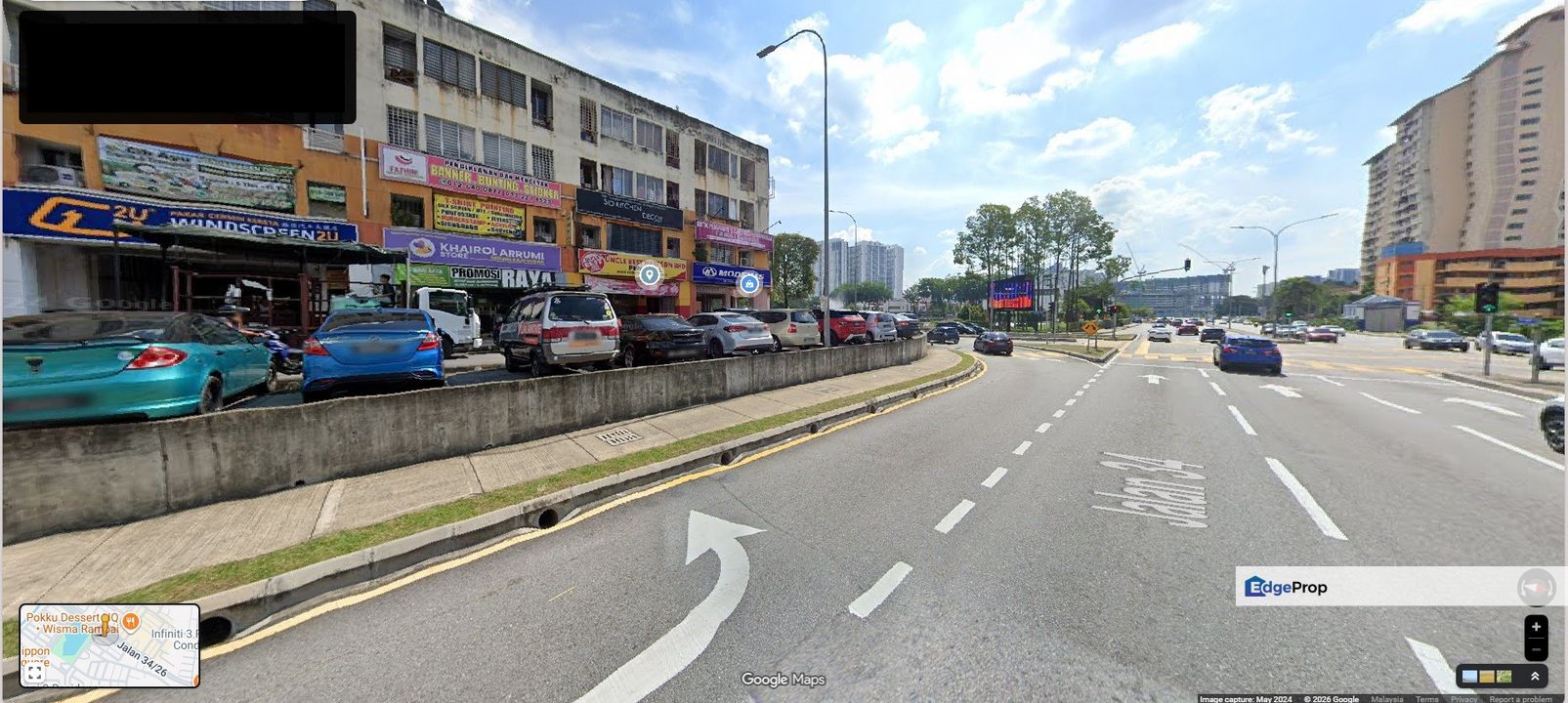 Megan Setapak Double Storey Shop-Office Facing Mainroad Next to Garden Great Visibility , Kuala Lumpur, Setapak