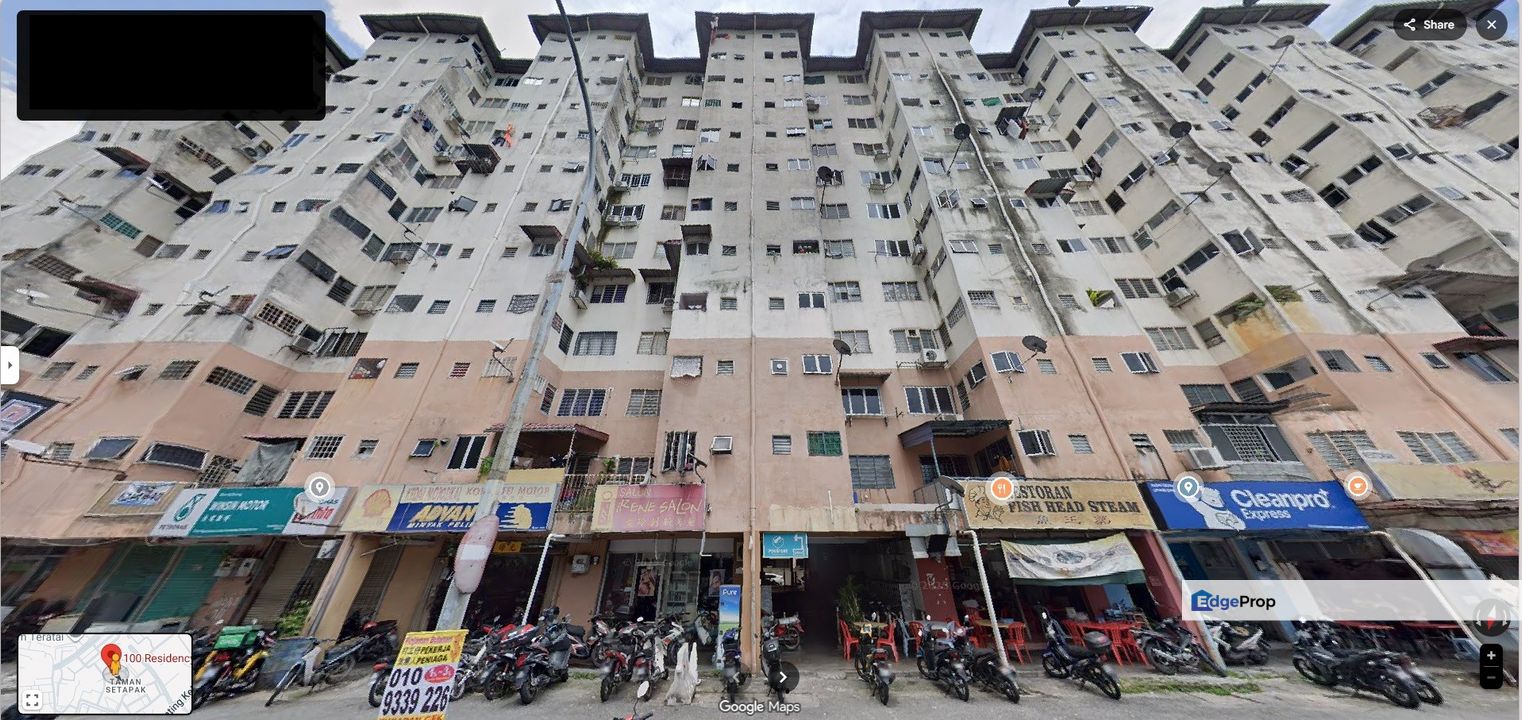 Prima Setapak Flat Ground Floor Shop ROI 7% Near to 100 Residency Easy Access, Kuala Lumpur, Setapak