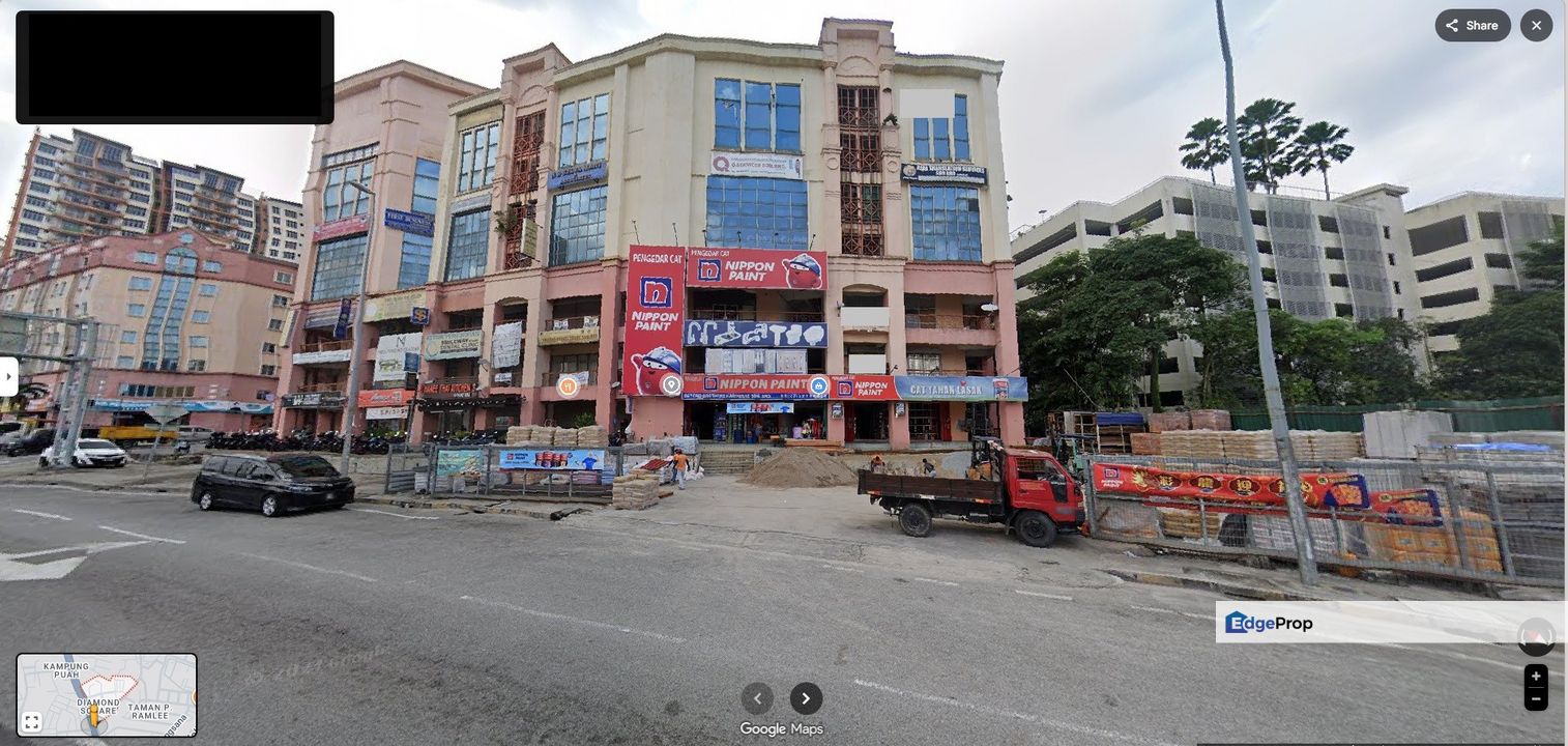 Diamond Square Freehold Building (Corner Lot) 20,715sf with Carpark & Easy Access , Kuala Lumpur, Setapak