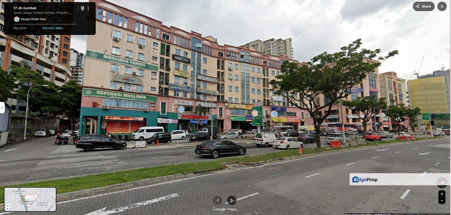 Diamond Square Freehold Building (Corner Lot) 20,715sf with Carpark & Easy Access , Kuala Lumpur, Setapak